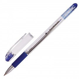 Ручка шариковая BRUNO VISCONTI "BasicWrite", синяя, Breeze, 0,5 мм, линия 0,4 мм, 20-0317/01