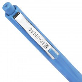 Ручка шариковая автоматическая с грипом BRAUBERG "COMFORT GRIP", СИНЯЯ, игольчатый наконечник 0,7 мм, линия письма 0,35 мм, 144323