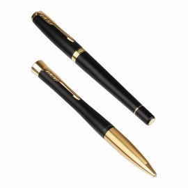Набор PARKER Urban Black GT: шариковая ручка синяя и перьевая ручка, 2093381