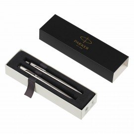 Набор PARKER Jotter Stainless Steel GT: шариковая ручка синяя и перьевая ручка синяя,, 2093258