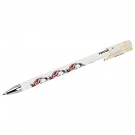 Ручка шариковая с принтом FUNSTER STICK "FISH KOI", СИНЯЯ, SOFT TOUCH покрытие, узел 0,7 мм, линия письма 0,35 мм, 144388