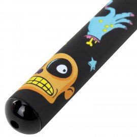 Ручка шариковая с принтом FUNSTER STICK "MONSTERS", СИНЯЯ, SOFT TOUCH покрытие, узел 0,7 мм, линия 0,35 мм, 144390