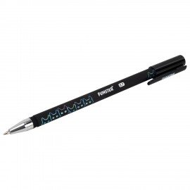 Ручка шариковая с принтом FUNSTER STICK "BLACK CAT", СИНЯЯ, SOFT TOUCH покрытие, узел 0,7 мм, линия 0,35 мм, 144391