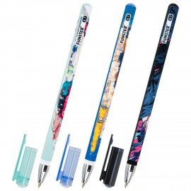 Ручка шариковая с принтом FUNSTER STICK "ANIME", СИНЯЯ, SOFT TOUCH покрытие, узел 0,7 мм, линия 0,35 мм, 144392