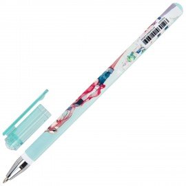 Ручка шариковая с принтом FUNSTER STICK "ANIME", СИНЯЯ, SOFT TOUCH покрытие, узел 0,7 мм, линия 0,35 мм, 144392