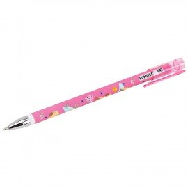 Ручка шариковая с принтом FUNSTER STICK "CUTE CAPY", СИНЯЯ, SOFT TOUCH покрытие, узел 0,7 мм, линия письма 0,35 м, 144393