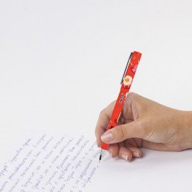 Ручка шариковая с грипом FUNSTER GRIP "TASTY FOOD", СИНЯЯ, пишущий узел 0,7 мм, линия письма 0,35 мм, 144394