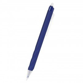 Ручка стираемая гелевая автоматическая BRAUBERG "FIT-20", СИНЯЯ, игольчатый узел 0,5 мм, линия письма 0,35 мм, 144429