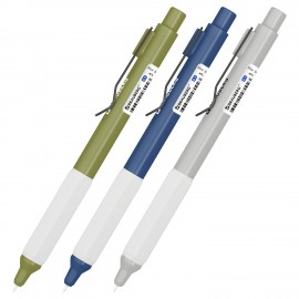 Ручка шариковая автоматическая с грипом BRAUBERG "ASSISTANT", СИНЯЯ, пишущий узел 0,5 мм, линия письма 0,35 мм, 144465