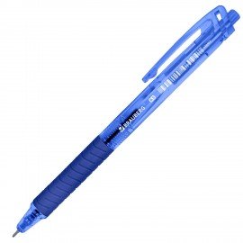 Ручка шариковая автоматическая с грипом BRAUBERG "CLASSIC", СИНЯЯ, пишущий узел 0,5 мм, линия письма 0,35 мм, 144467
