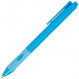 Ручка шариковая автомат. эргономичная с грипом STAFF "Profit 500 PASTEL COLOR", СИНЯЯ, узел 0,7 мм, линия письма 0,35 мм, 144492
