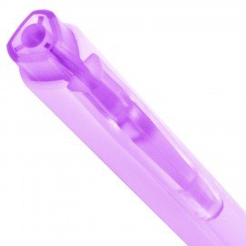 Ручка шариковая автоматическая BRAUBERG "TRIOS PASTEL COLOR", СИНЯЯ, корпус ассорти, пишущий узел 0,5 мм, линия письма 0,3 мм, 144496