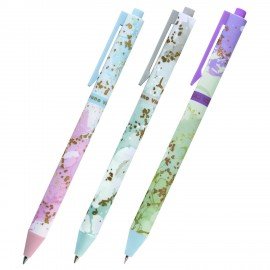 Ручка шариковая автоматическая BRUNO VISCONTI Primavera, СИНЯЯ, корпус ассорти, 0,38м, 20-0281/70