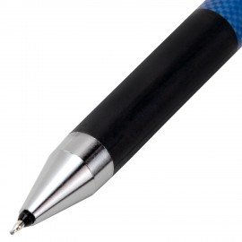 Ручка гелевая автоматическая PILOT Synergy Point, СИНЯЯ, корпус синий, линия 0,3мм, BLRT-SNP5 L