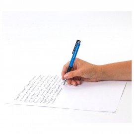 Ручка гелевая автоматическая PILOT Synergy Point, СИНЯЯ, корпус синий, линия 0,3мм, BLRT-SNP5 L