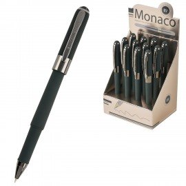 Ручка шариковая BRUNO VISCONTI Monaco Verde, СИНЯЯ, корпус зеленый, линия 0,4 мм, 20-0125/29