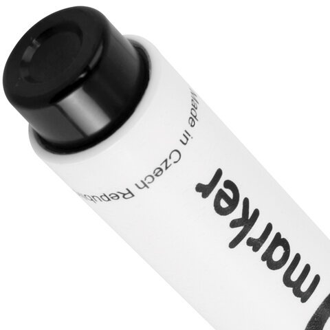 Маркер стираемый для белой доски ЧЕРНЫЙ, CENTROPEN "Dry-Wipe", 2,5 мм, 8559, 5 8559 0112