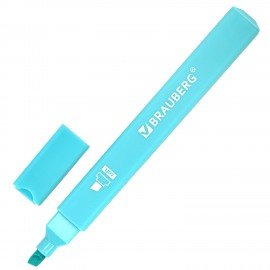 Набор текстовыделителей 6 ПАСТЕЛЬНЫХ ЦВЕТОВ, BRAUBERG "Macaroon", линия 1-5 мм, 152515