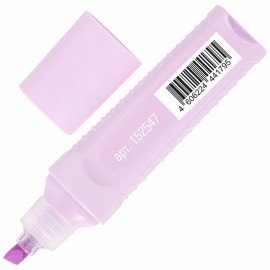 Текстовыделитель STAFF "EVERYDAY HL-707", ЛАВАНДОВЫЙ, линия 1-5 мм, скошенный наконечник, 152547