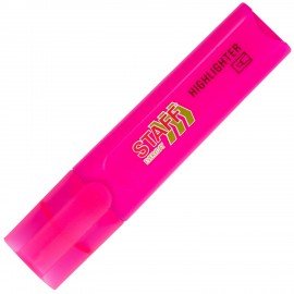 Текстовыделитель STAFF "EVERYDAY HL-720", РОЗОВЫЙ, линия 1-5 мм, скошенный наконечник, 152554