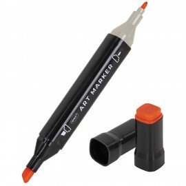 Маркеры для скетчинга двусторонние, НАБОР 36 шт, текстильный чехол, WBZ, 152572