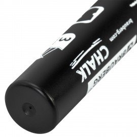 Маркер меловой CHALK LIQUID MARKER, ЖЕЛТЫЙ, 3 мм, стираемый, BRAUBERG "CHALK", 152590