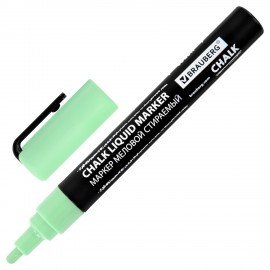 Маркеры меловые CHALK LIQUID MARKER, ПАСТЕЛЬ НАБОР 8 ЦВ, 3 мм, стираемые, BRAUBERG "CHALK", 152598