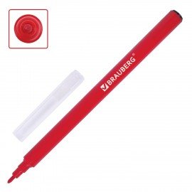 Фломастеры кросс-серия МИЛЫЕ КОТЫ, 12 цветов, вентилируемый колпачок, картонная коробка с европодвесом, BRAUBERG, 152620