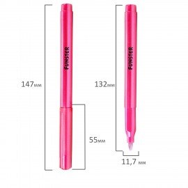 Фломастеры FUNSTER (ФАНСТЕР) "METALLIC" 8 цветов металлик, ударопрочный наконечник, 152630