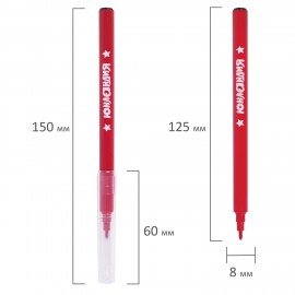 Фломастеры ЮНЛАНДИЯ 36 цветов "КЛАССНЫЕ!", вентилируемый колпачок, 152631