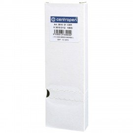 Маркер двусторонний для CD/DVD/BD ЧЕРНЫЙ CENTROPEN, 0,6 мм/2,5 мм, 3616, ш/к 27693, 636160112