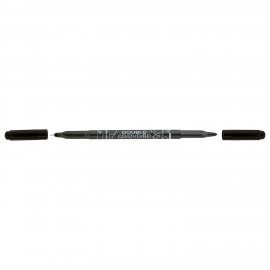 Маркер двусторонний для CD/DVD/BD ЧЕРНЫЙ CENTROPEN, 0,6 мм/2,5 мм, 3616, ш/к 27693, 636160112