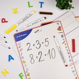 Маркер стираемый для белой доски ЧЕРНЫЙ, CENTROPEN "Dry-Wipe", 1-2 мм, 2507, ш/к 2616, 525070112