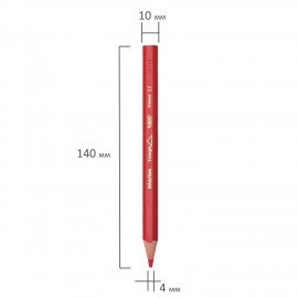 Карандаши цветные утолщенные BIC "Kids Evolution Triangle", 12 цветов, трехгранные, грифель 4 мм, 8297356, 82973511