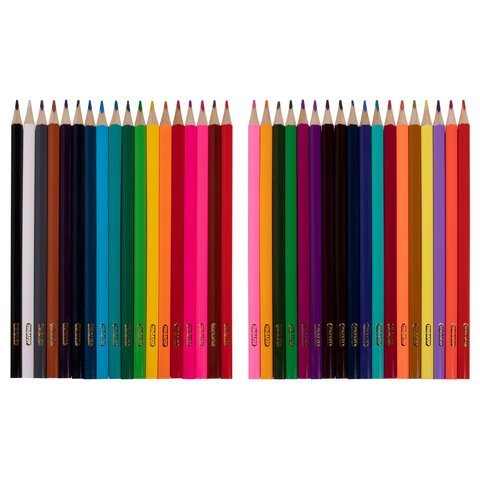 Карандаши цветные ПИФАГОР "Сказки", 36 цветов, классические, заточенные, 181824