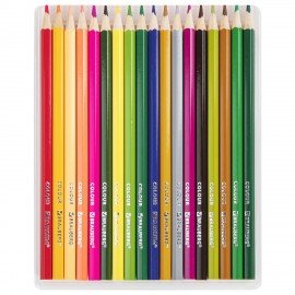 Карандаши цветные мягкие BRAUBERG АКАДЕМИЯ, 36 цветов, шестигранные, грифель 3 мм, натуральное дерево, 181867