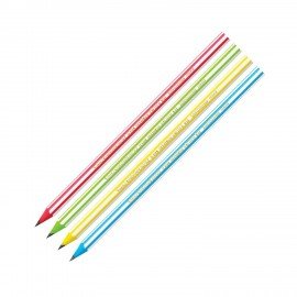 Карандаши чернографитные BIC Evolution "Stripes", НАБОР 4 шт., HB, пластиковые, блистер, 918485