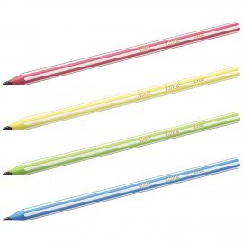 Карандаши чернографитные BIC Evolution "Stripes", НАБОР 4 шт., HB, пластиковые, блистер, 918485