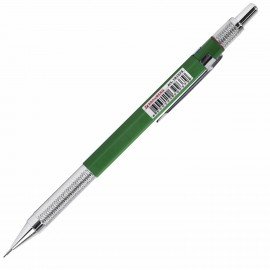 Карандаш механический 0,7 мм, HB, BRAUBERG "METALLIC X-07", металлические детали, 181975