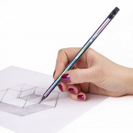 Карандаш чернографитный BRAUBERG "CATS, 1 шт, HB, с ластиком, 182020