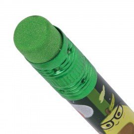 Набор карандашей чернографитных BRAUBERG "AVOCADO", 12 штук, HB, с ластиком, 182032