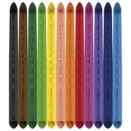 Карандаши цветные монолитные MAPED "Infinity", набор 12 цветов, трехгранные, 861600