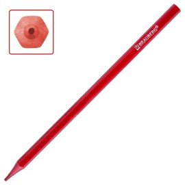 Карандаши цветные BRAUBERG, 24 цвета, цветной корпус, ПВХ бокс, шестигранные, 182068