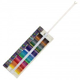 Карандаши цветные стираемые в пенале-скрутке BRAUBERG 48 цветов + точилка и ластик, 182071