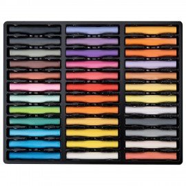 Пастель сухая художественная BRAUBERG ART "Летние ночи", 36 цветов, круглое сечение, 182091