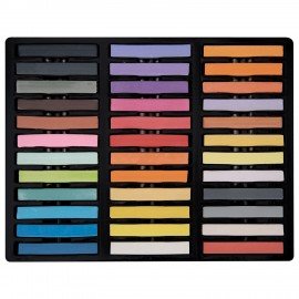 Пастель сухая художественная BRAUBERG ART CLASSIC, 36 цветов, квадратное сечение, 182093