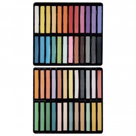 Пастель сухая художественная BRAUBERG ART CLASSIC, 48 цветов, квадратное сечение, 182094