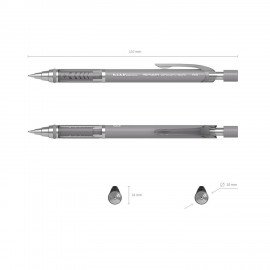 Карандаш механический с автоматической подачей грифеля 0,9 мм ERICH KRAUSE Techno, HB, 56014