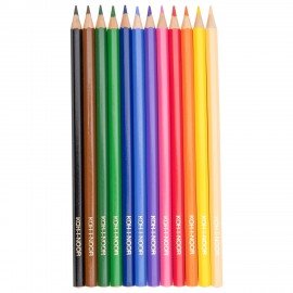 Карандаши цветные KOH-I-NOOR "LION", 12цв., 2,8мм, европодвес, 3552/12, 3552012034KS