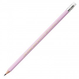 Карандаш чернографитный BIC, 1 шт., "Evolution Pastel", HB, с ластиком, корпус ассорти, 518306